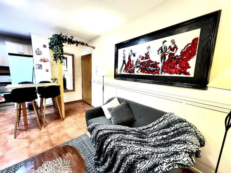 Flamenco, Apartamento Exclusivo De Dos Habitaciones En El Pleno Del Casco Antiguo, Alicante, Playa, Centro Historico, Rambla Buitenkant foto